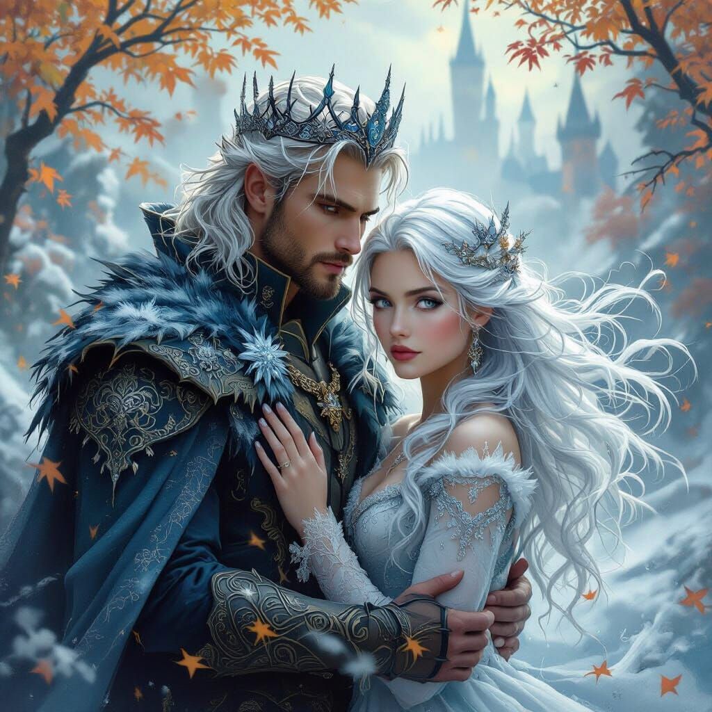 Icy Fae King Rescues Autumn Princess