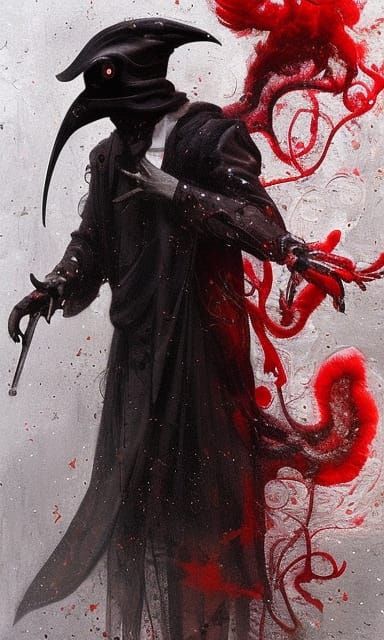 17th century Plague doctor V