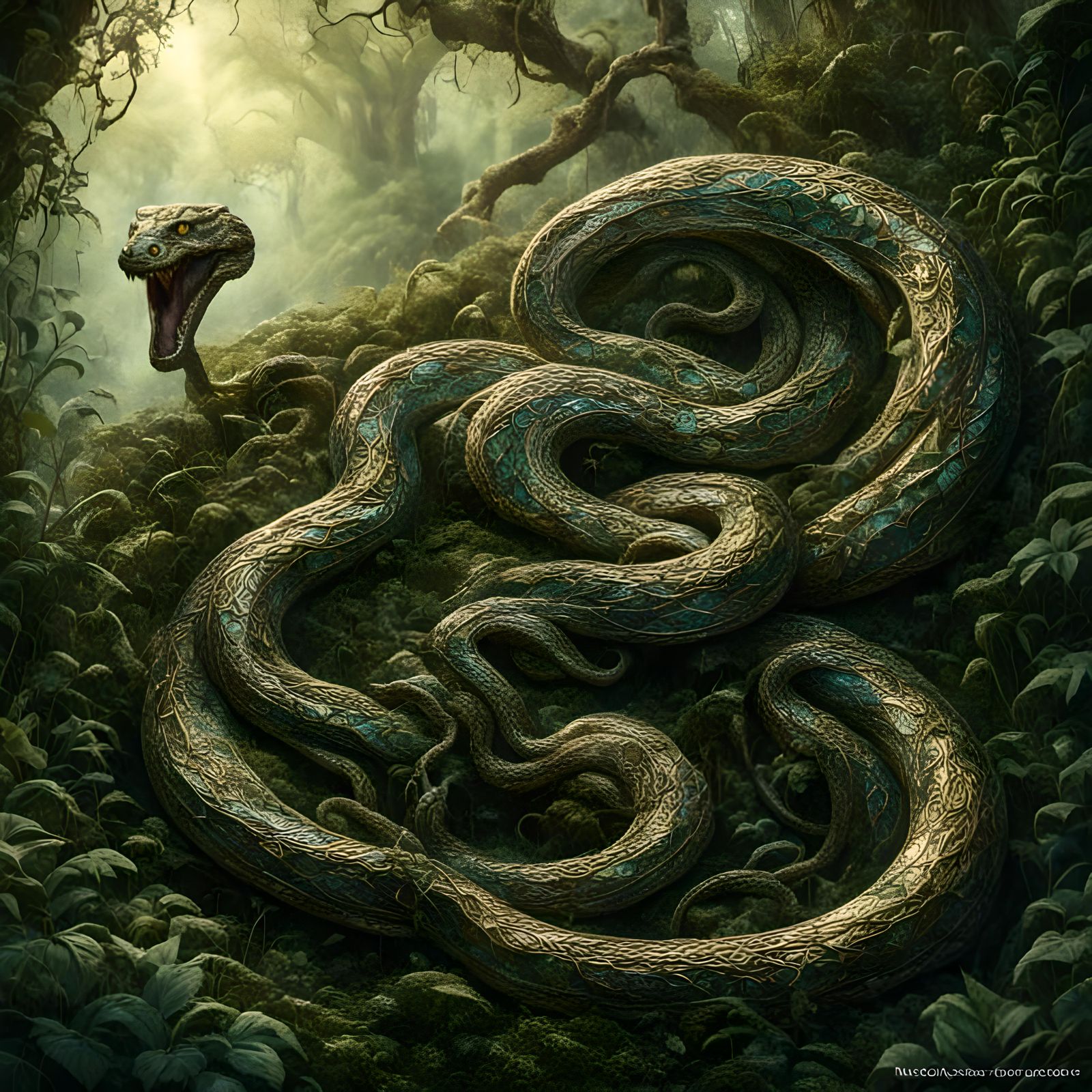 Cosmic Game in Surrealist Style