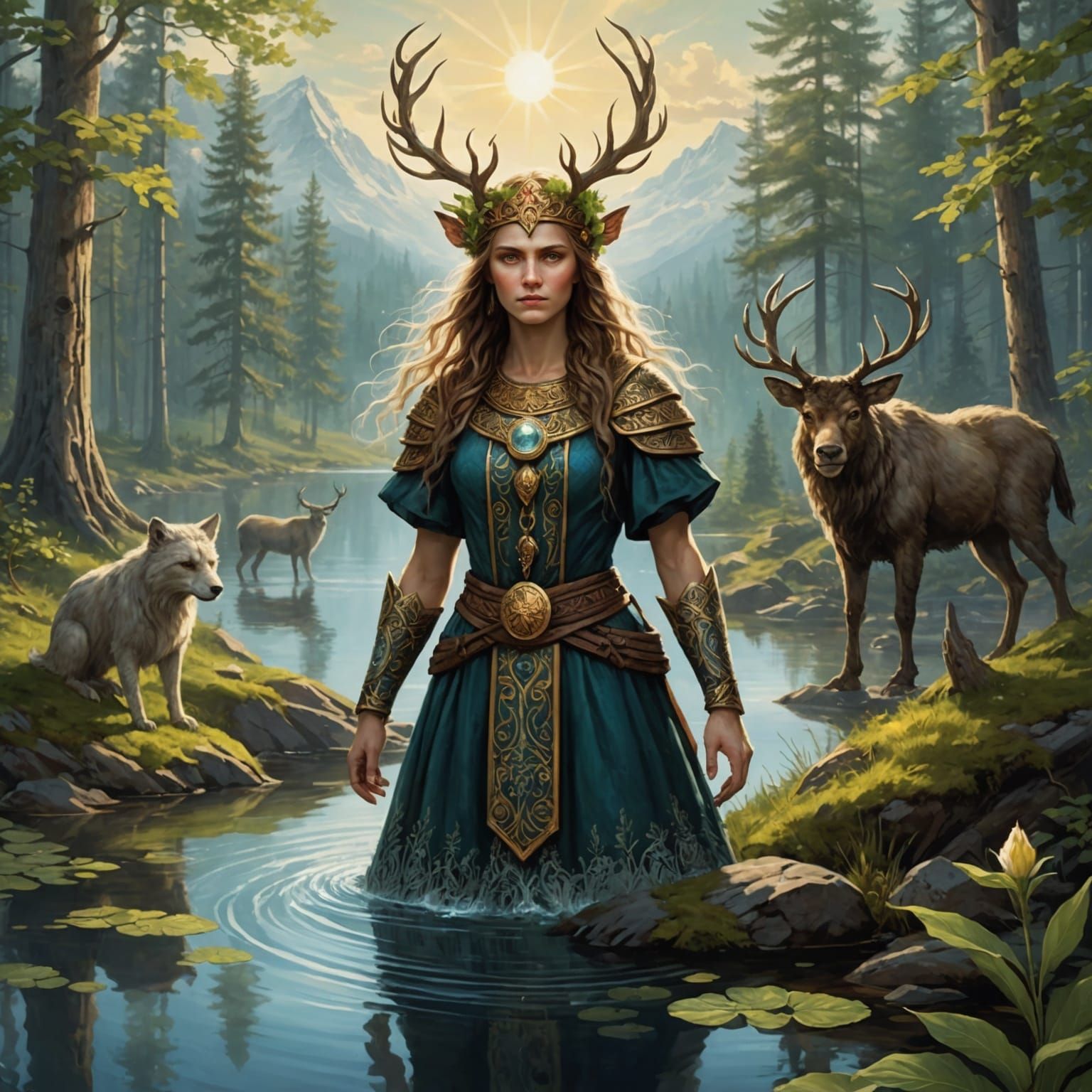 Slavic Mythology: Vila, Beautiful Spirit of Nature