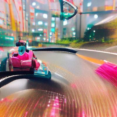 Car Driving on a Road