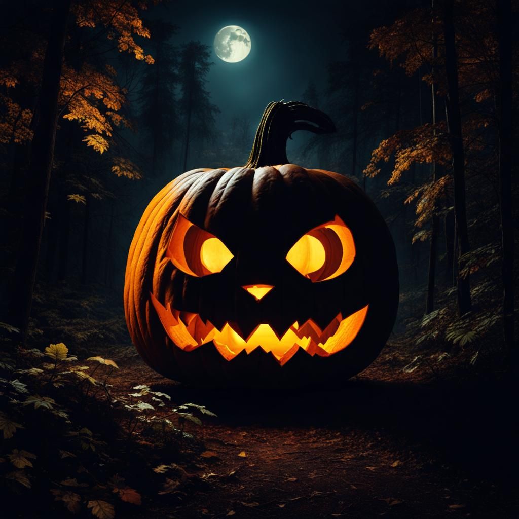 Giant Pumpkin Monster!