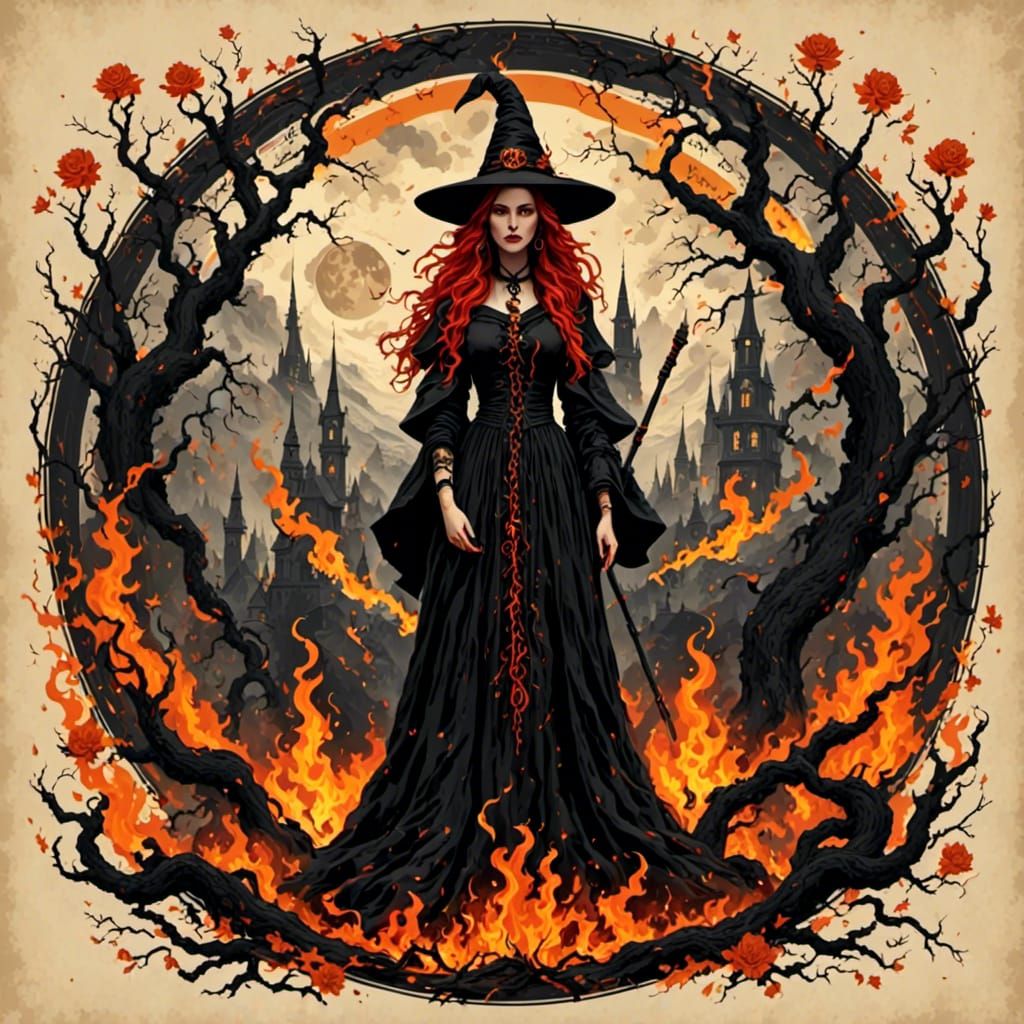 Ethereal Voodoo Witching Hour Digital Art