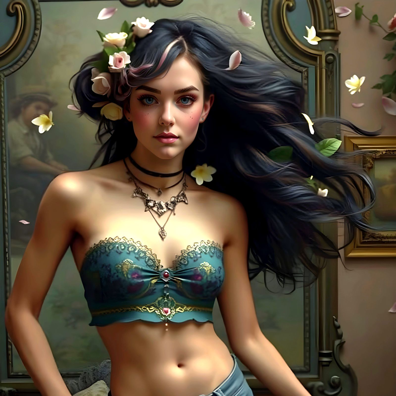 Whimsical Icing Sugar Pink Hairstyle in a Vintage Salon