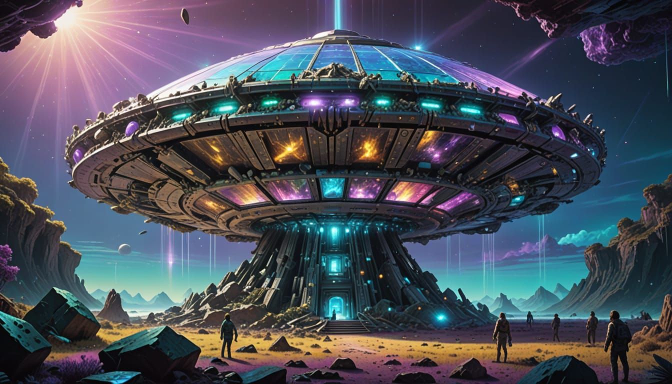 Archaeologists Uncover Ancient UFO Shipwreck with Crystal Ar...