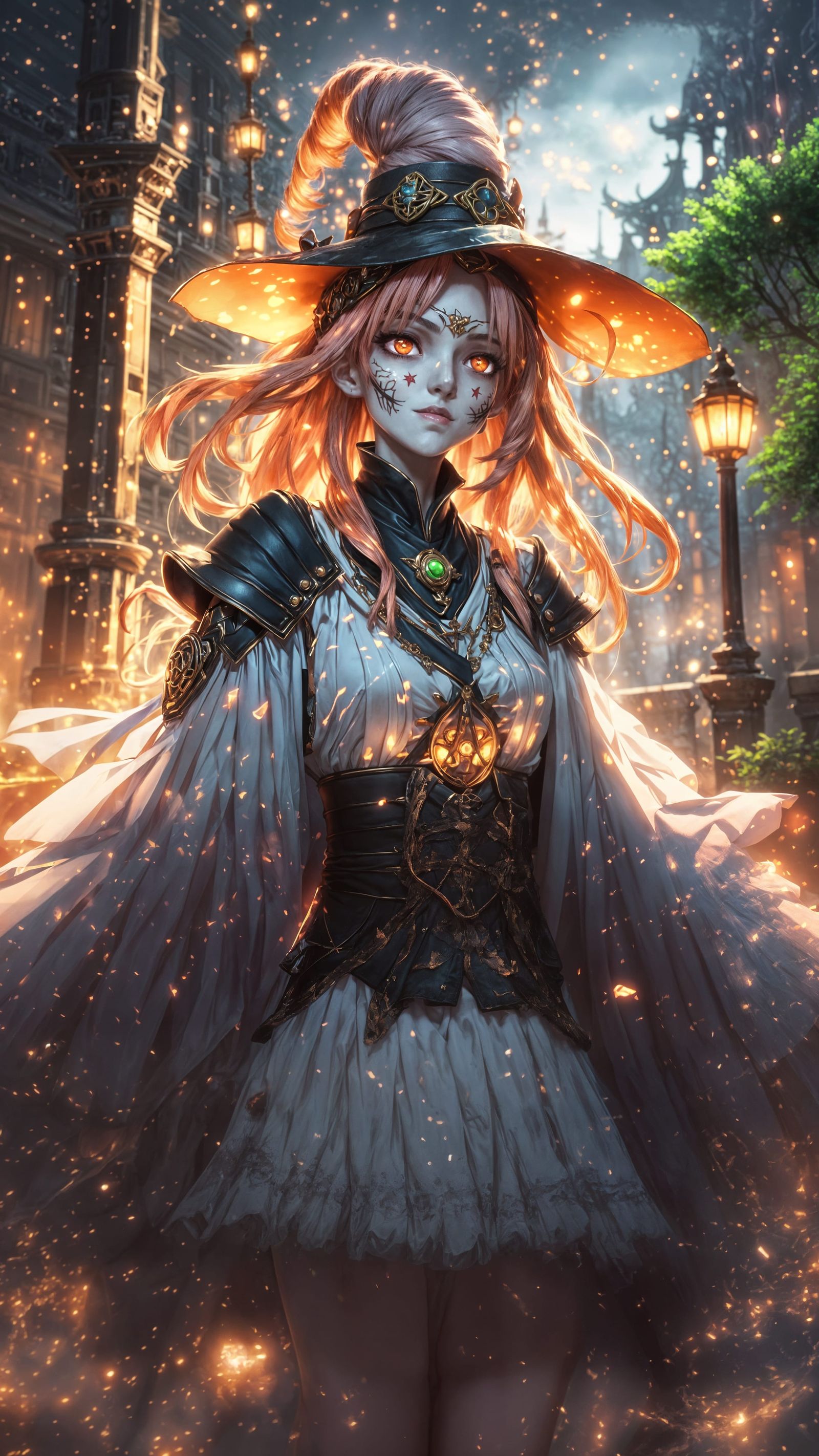 Mummified Witch Gwen Tennyson in Anime Style