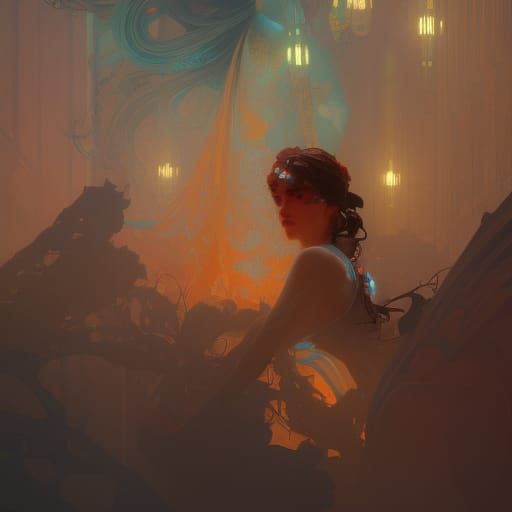 Hyperdetailed Eyes Concept Art in Unreal Engine
