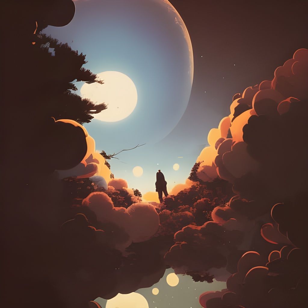 Wrinkle in Time: A Cel-Shaded Digital Illustration