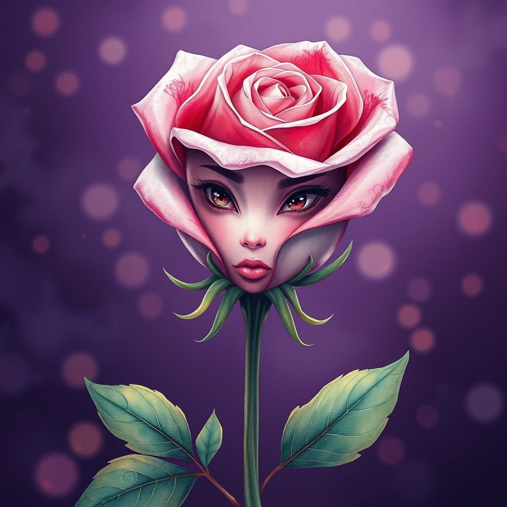 “Living Rose”