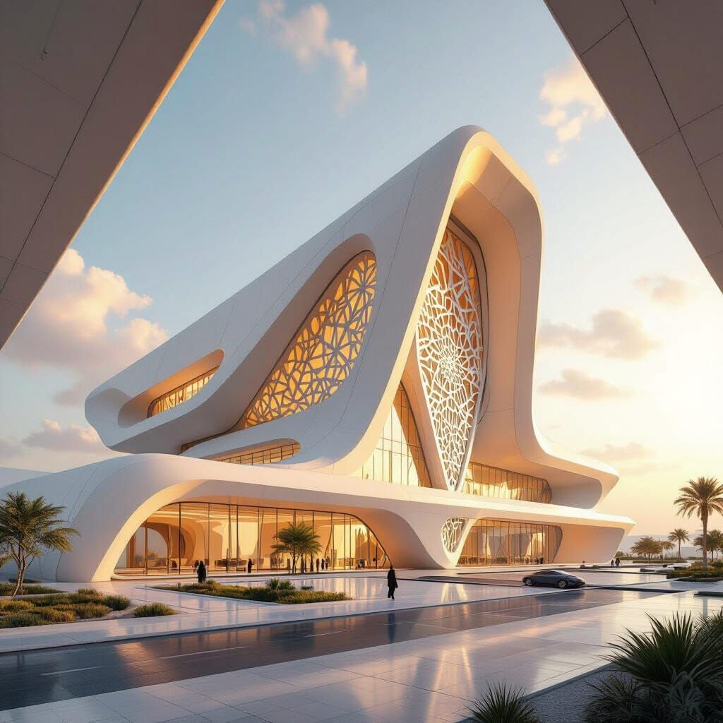 KFSH Jeddah: Modern Architecture in Futuristic Style