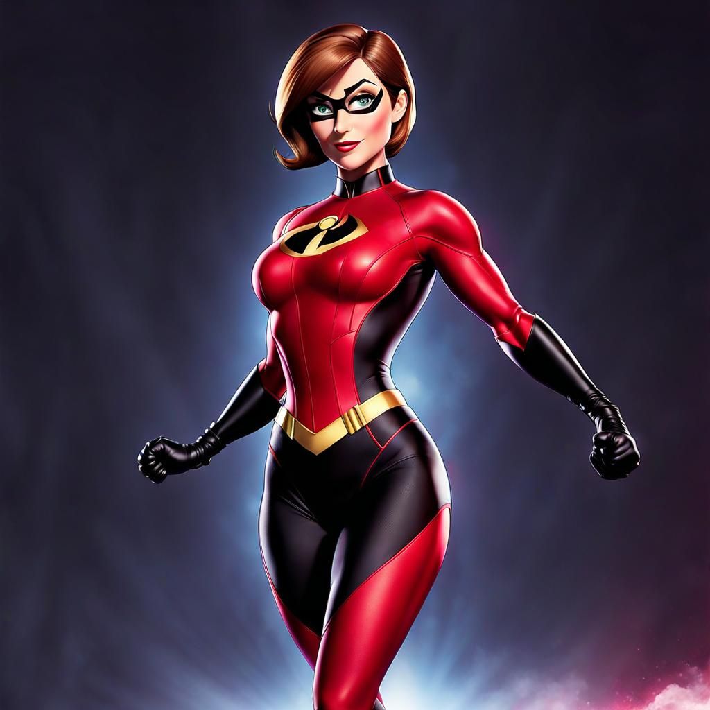 Elastigirl, Mrs. Incredible in Red Super-Suit