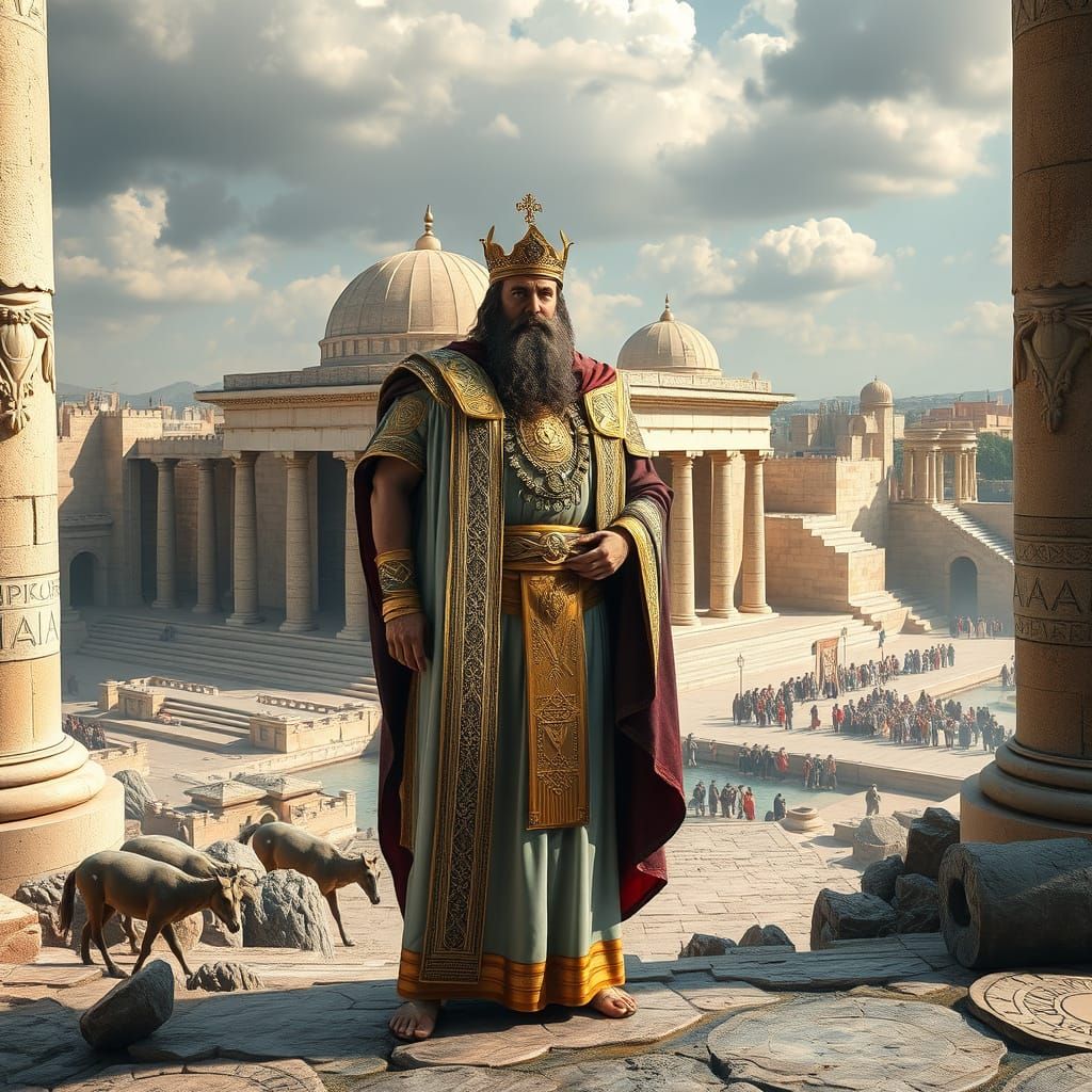 You've hit on a fascinating paradox when discussing King Herod the Great! He was indeed considered "great" by some histo...