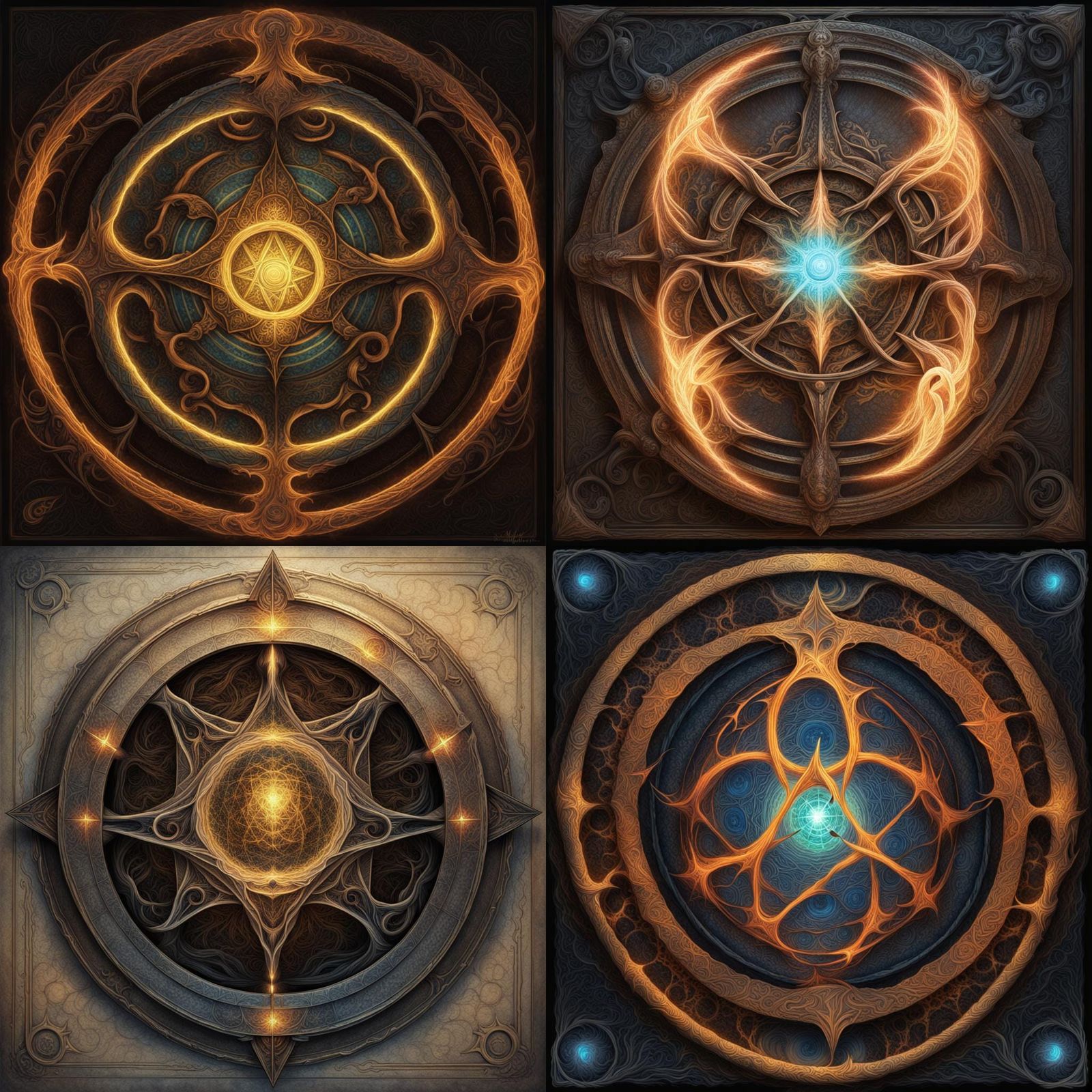 Tzeentch's Sigil and Monstrous Creations