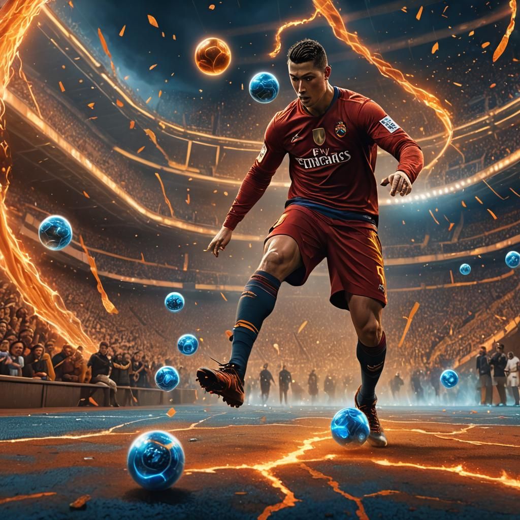 Ronaldo Penalty Kick in Magical Stadium