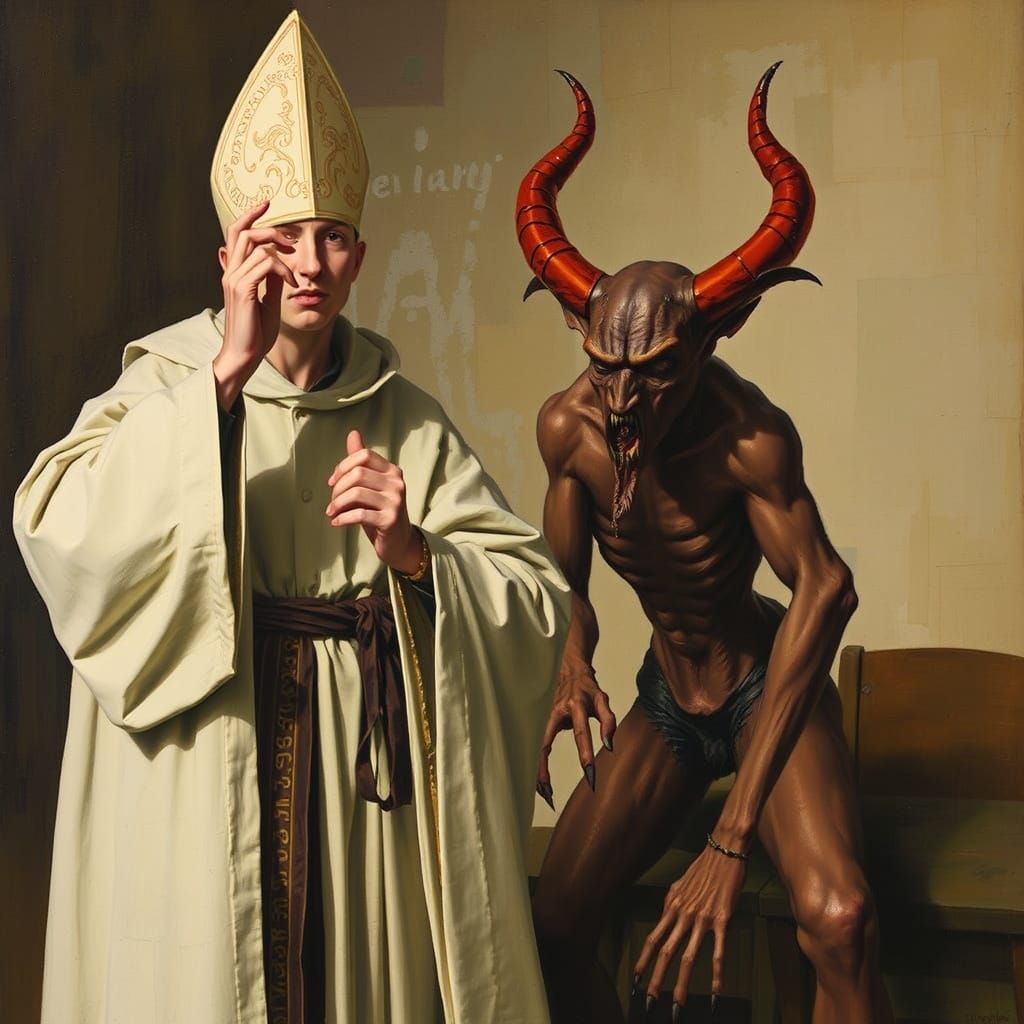 Priest and Devil as Everyday Enemies