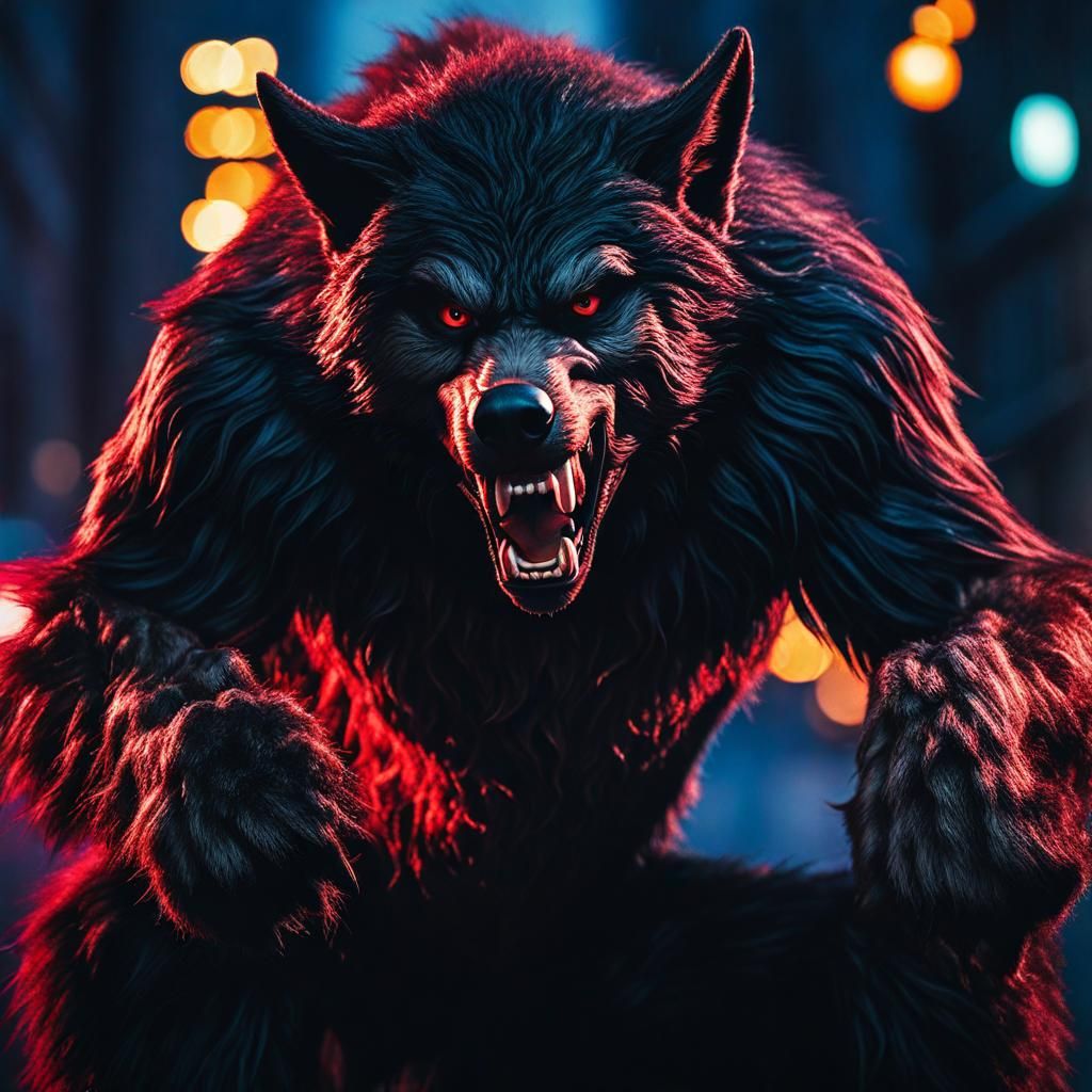 Werewolf in London: Realistic Horror Photography