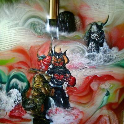 Silent Warrior in Ornate Armor