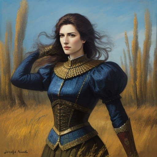 Women in Ethereal Beauty