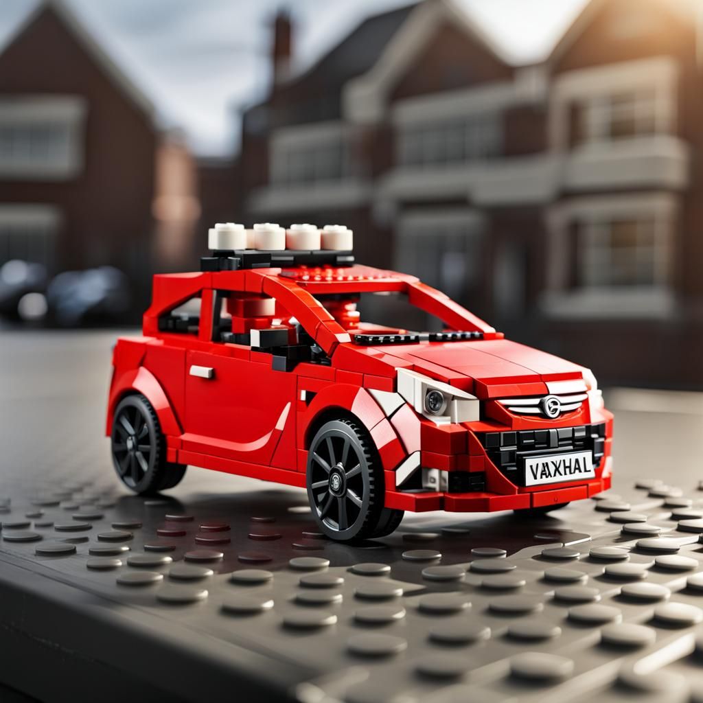 Lego Vauxhall Corsa 2014 Limited Edition