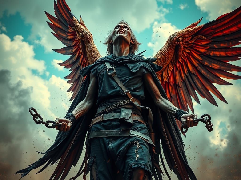 Dark Angel of Chaos Unleashed in Fury