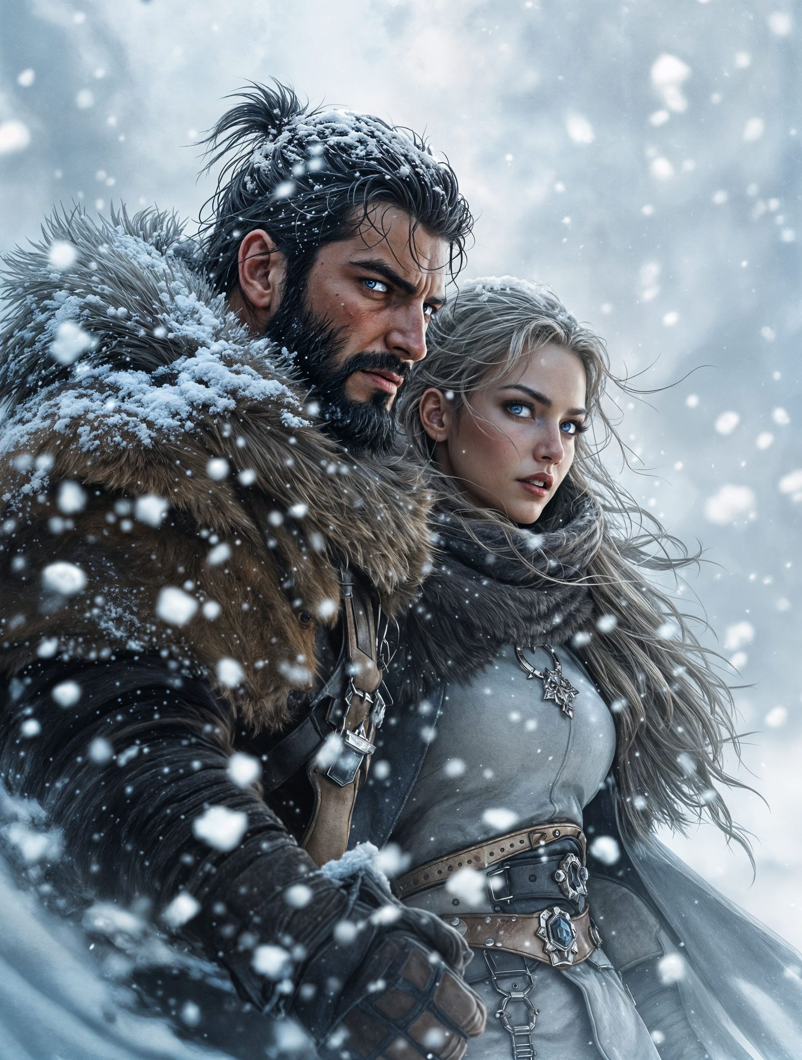 Winter Warriors Defy the Storm