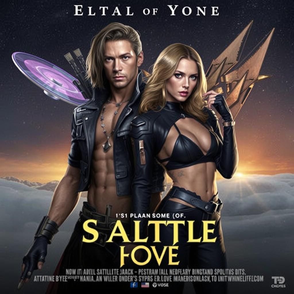 Satellite of Love: Minimalist Space Art