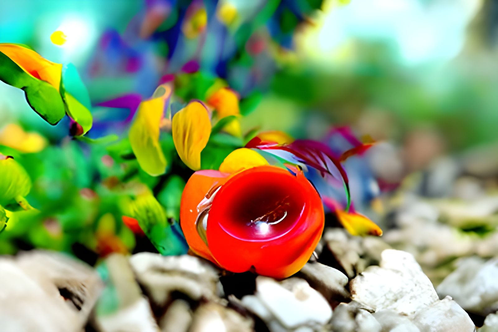 Realistic Atomic Bomb Explosion with Mushroom Cloud