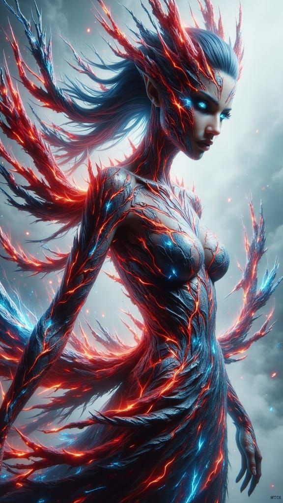 Gingham Dragon Wraps Vibrant Garment in Dye-Transfer Colors