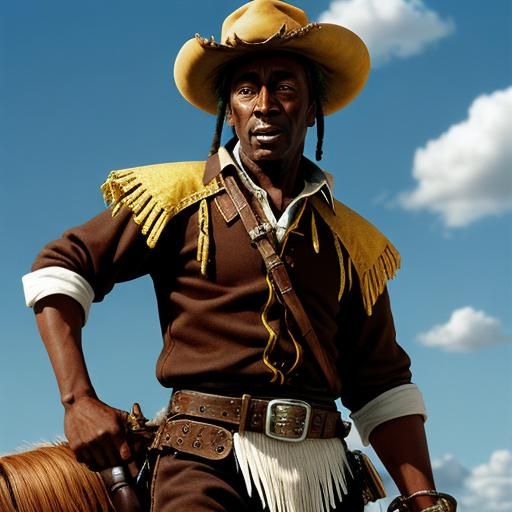 Sheriff Bart Rides Again: Blazing Saddles Image