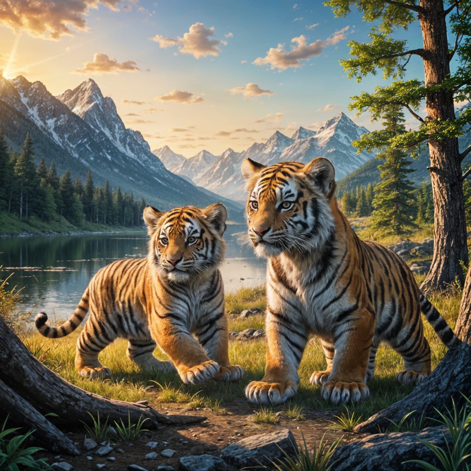 Siberian Tiger Cubs 2