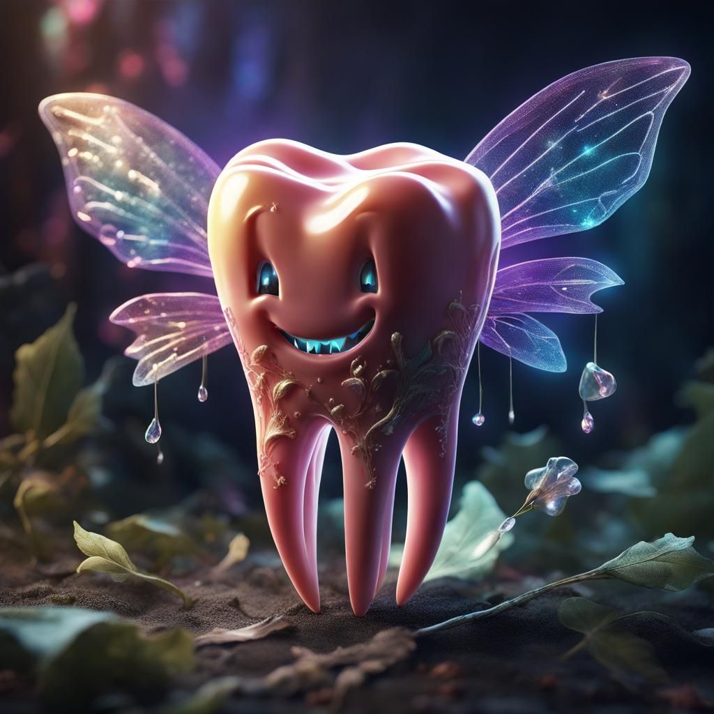 Detailed Photogram of the Tooth Fairy