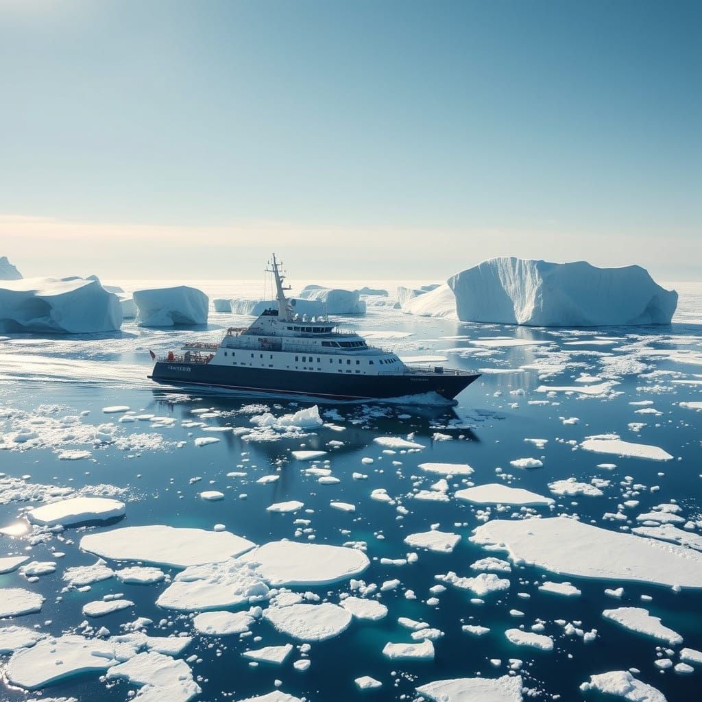 Robust Research Vessel Embarks on Daring Antarctic Expeditio...