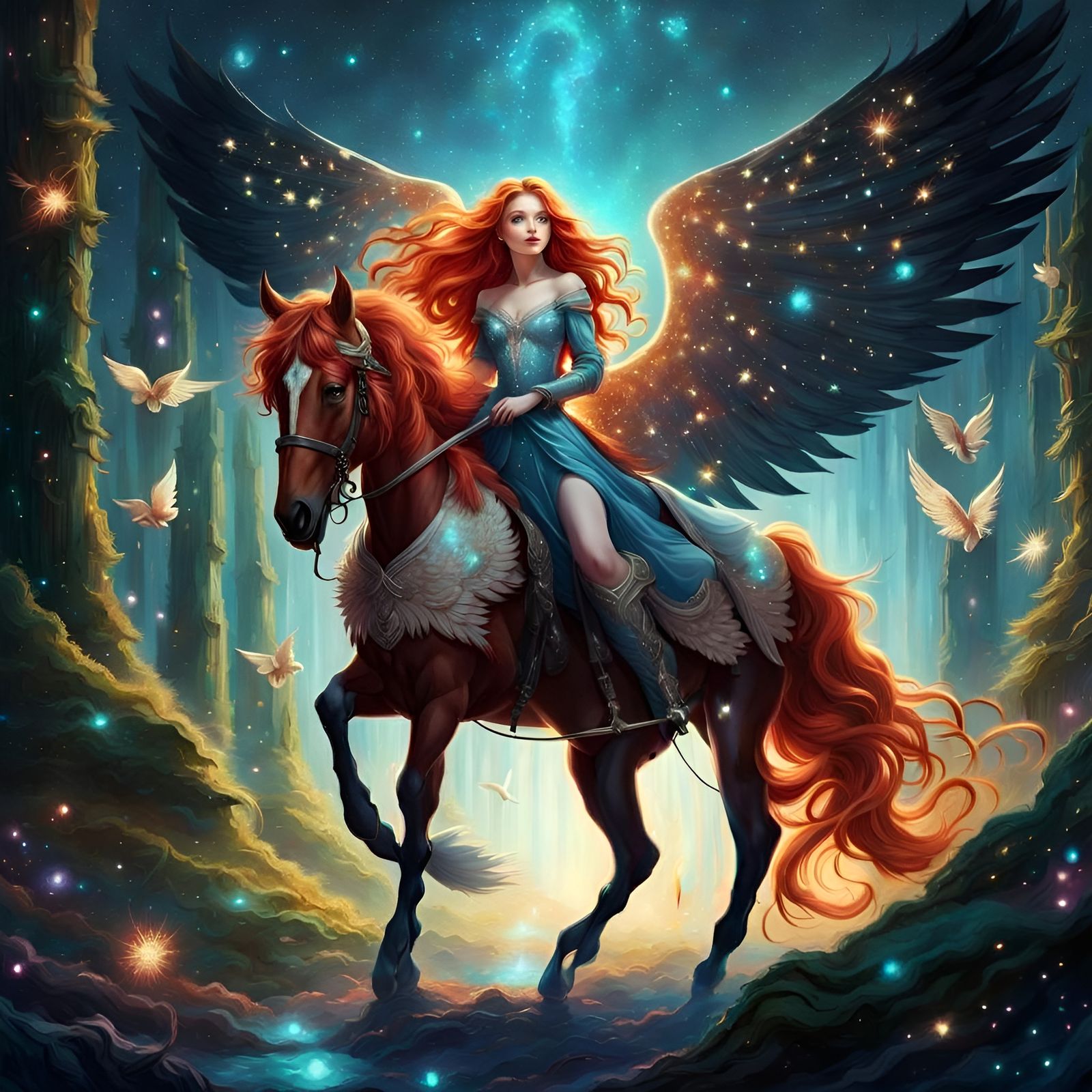 On Starlight's Wings