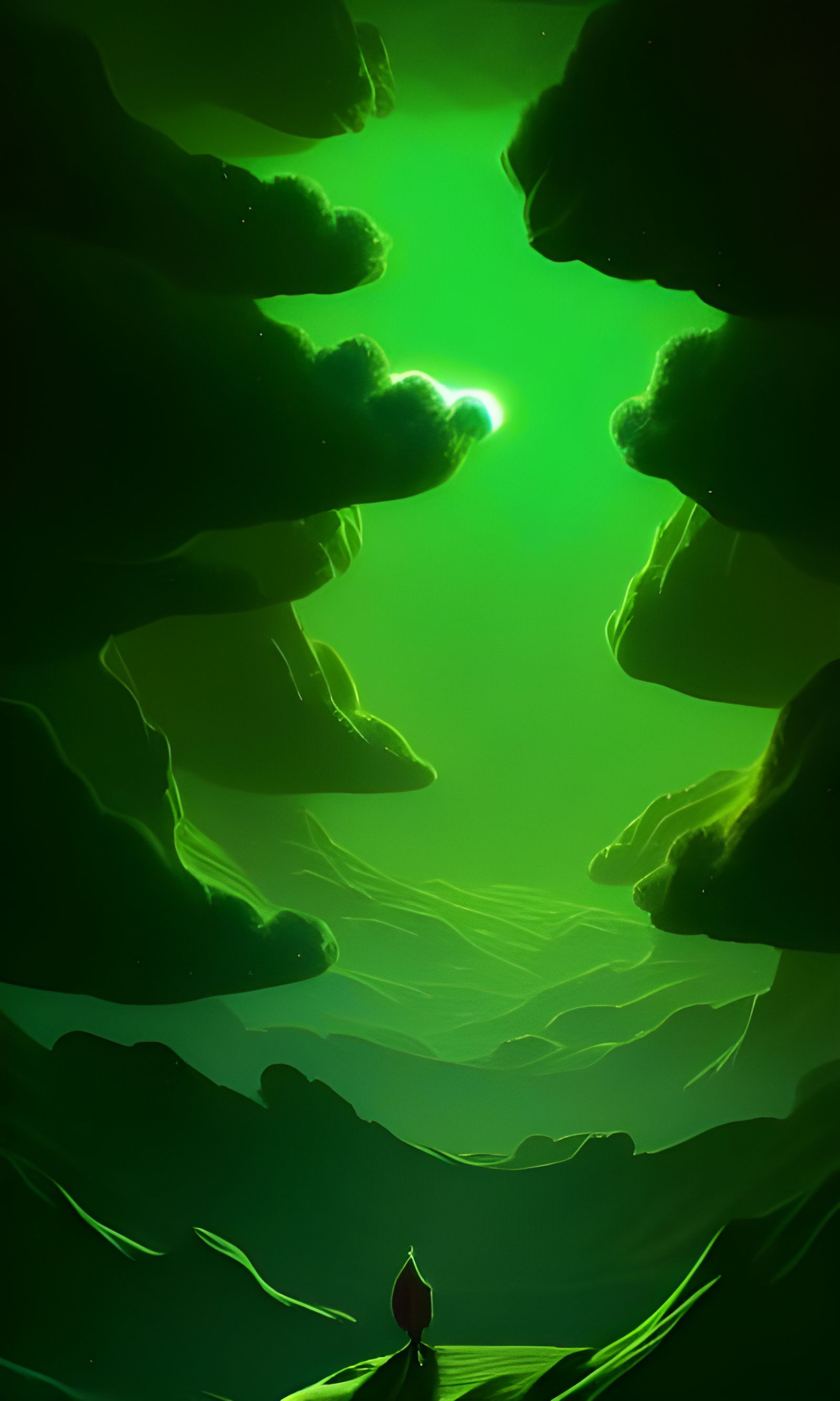 Surreal Cosmic Landscape in Unreal Engine