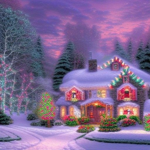 Hyperdetailed Candy House in Ethereal Fantasy Style