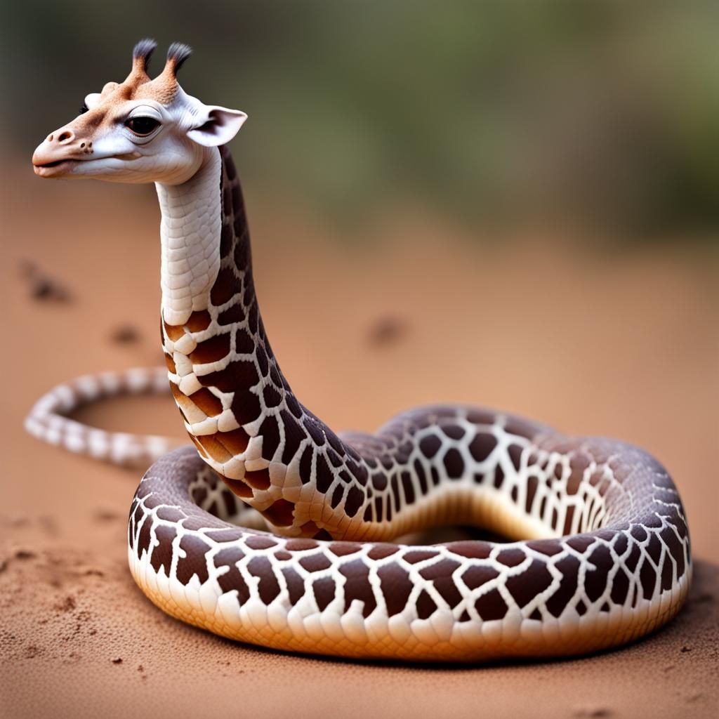 hybrid giraffe snake