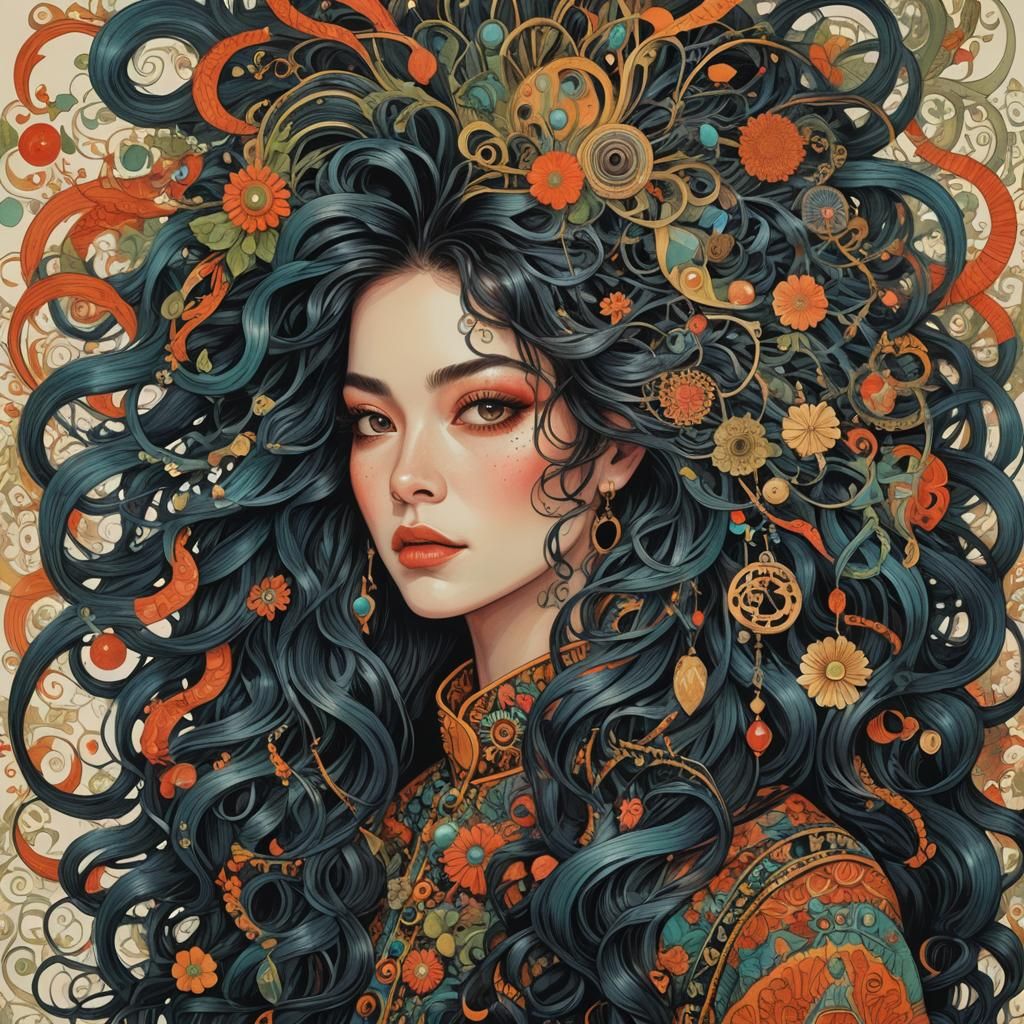 Using Indi Dennis's fabulous prompt! Indubitably Gorgeous