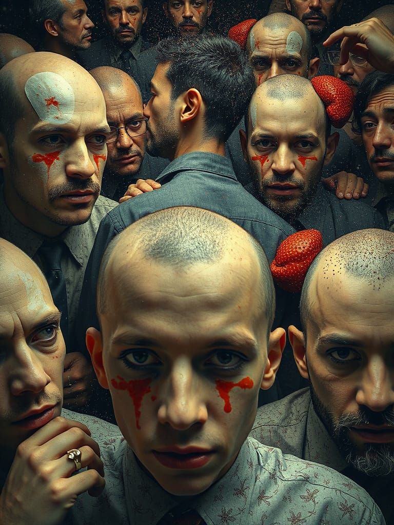 Absurdist Depiction of American Cultural Decline