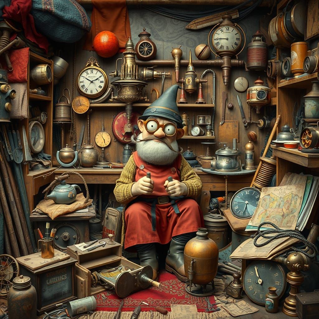 Visionary Maker's Whimsical Workshop