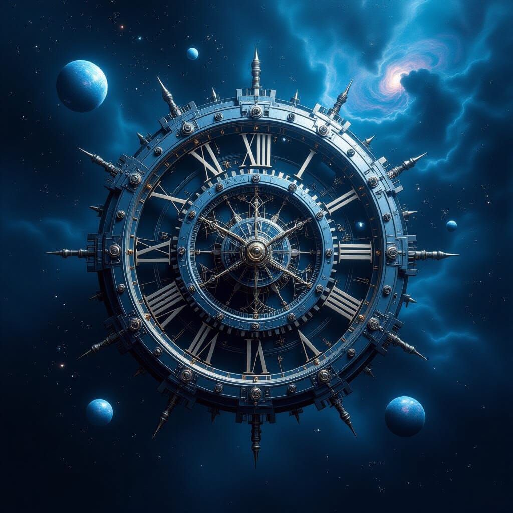 Vast Celestial Clockwork Mechanism in Cosmic Void