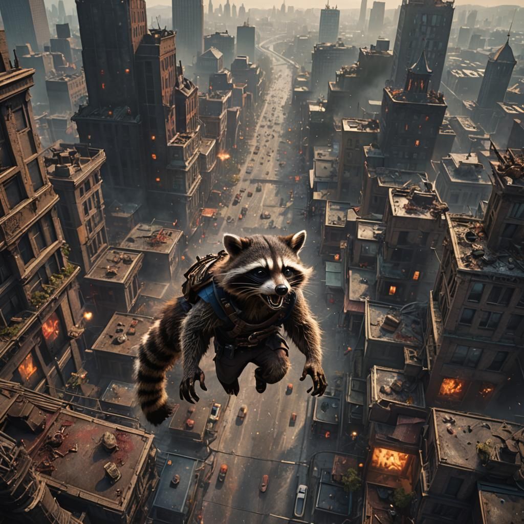 If raccoons could fly