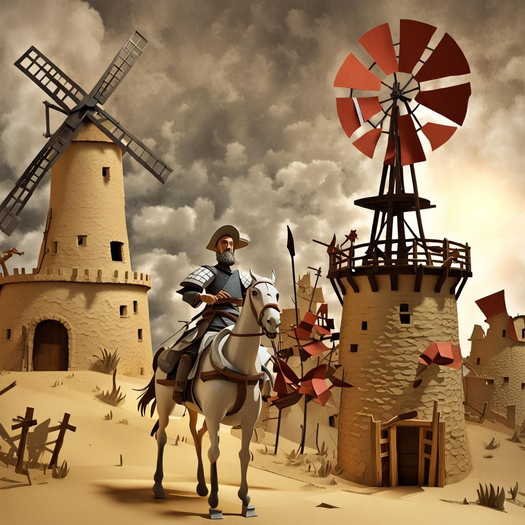 Don Quixote Rides Again: A Pop-Up Papercraft Masterpiece