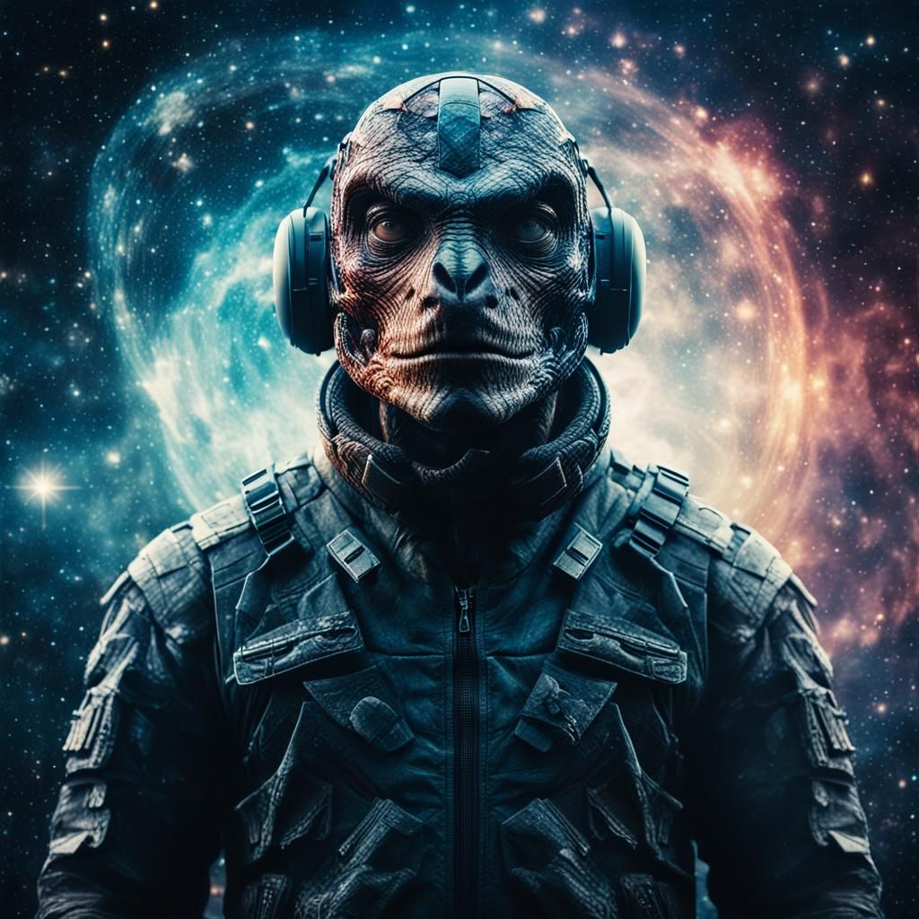 Allied intergalactic soldier