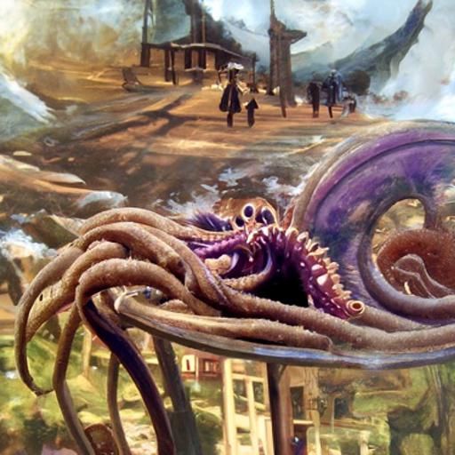 Eldritch Horror: Abstract Depiction of the Unknown