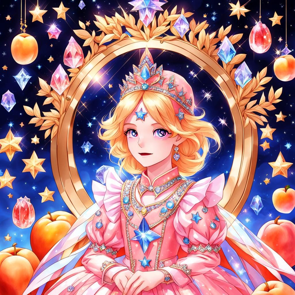 Star Crystal Peach Princess