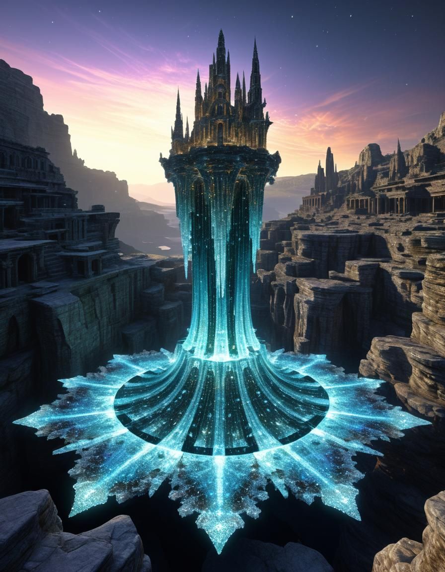 Galaxy Agate Speleothem in Sparklecloth