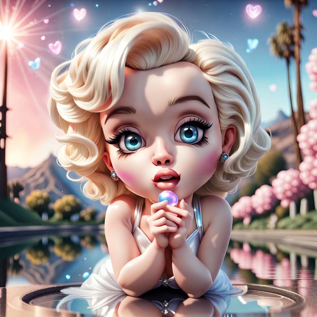 Chibi Characters, Marilyn Monroe
