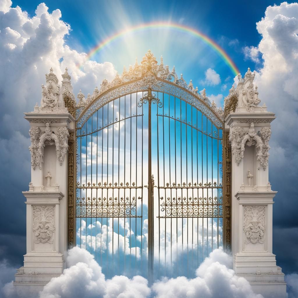 Pearly Gates in the Sky: A Mythological Vision