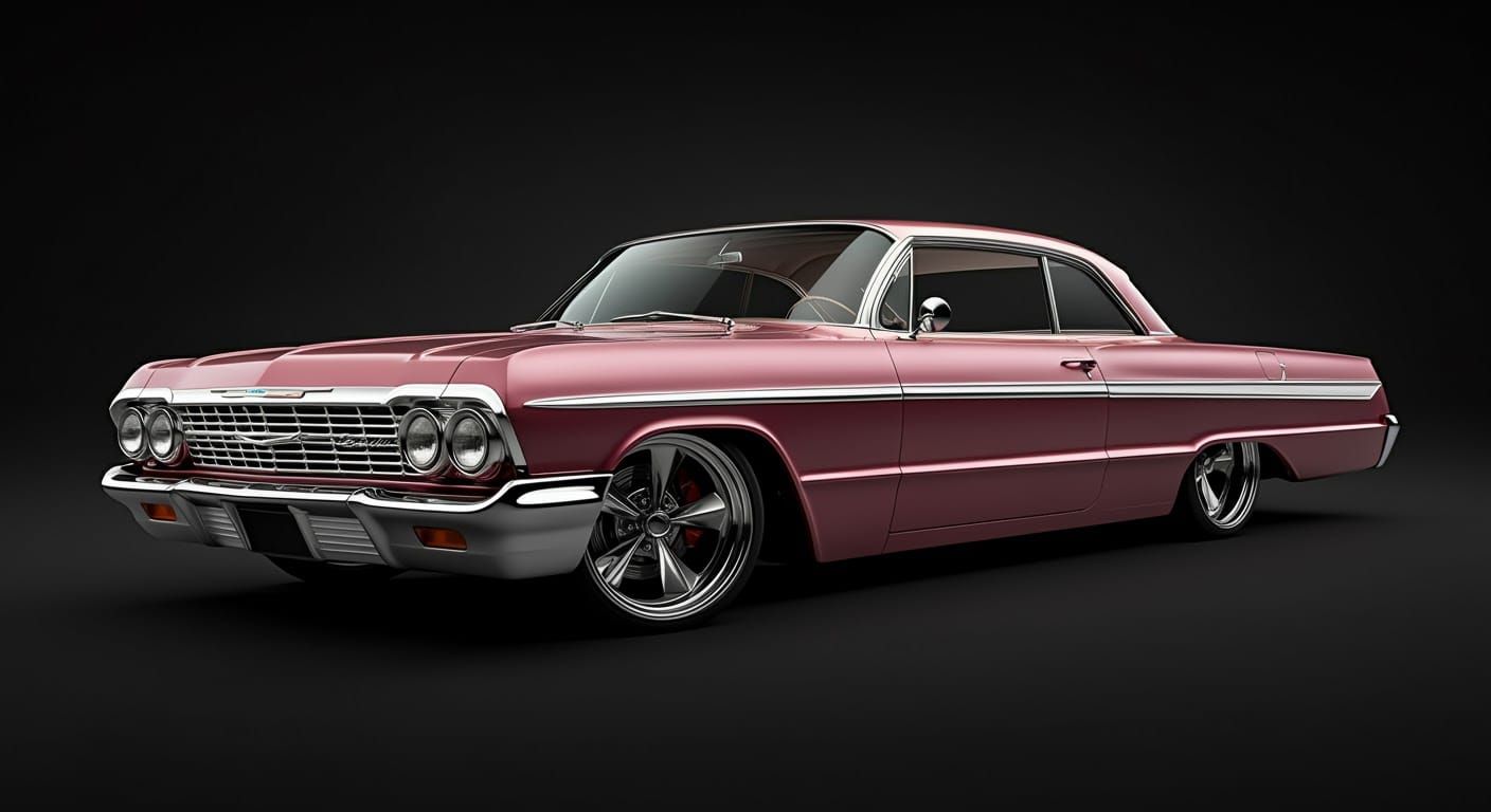 Custom 1965 Chevrolet Impala in Evening Orchid
