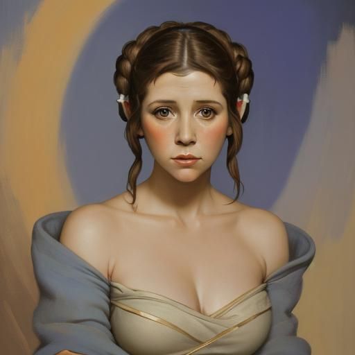 Picasso's Princess leia